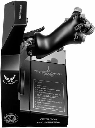 Thrustmaster Throttle Quadrant System Viper Tqs Joystick Cu fir Compatibil cu PC