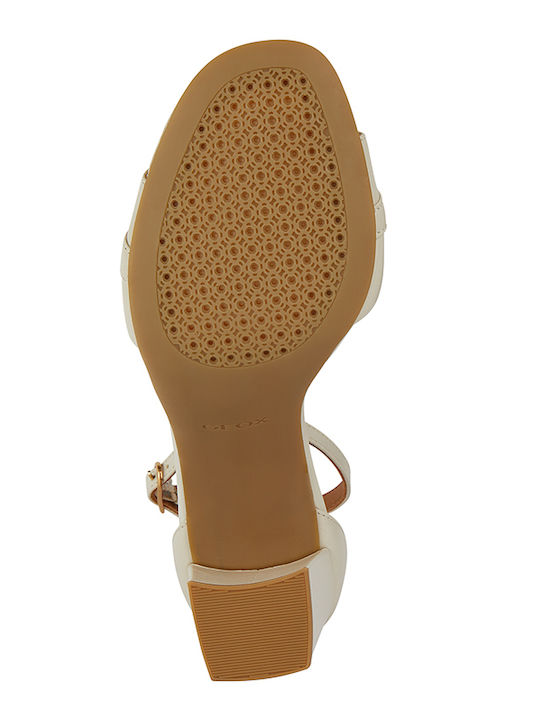 Eraklia Leather Sandals Beige