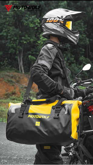 Motowolf Sac uscat Rucsacuri cu o capacitate de 66 litri Galben