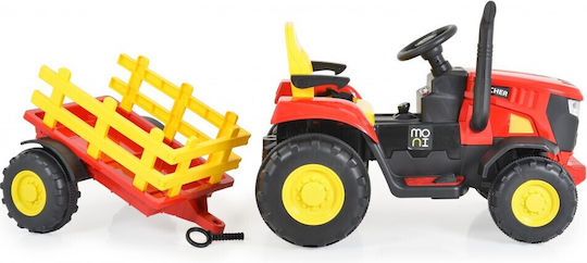 Rancher Elektrisch mit Anhänger 12 Volt Rot