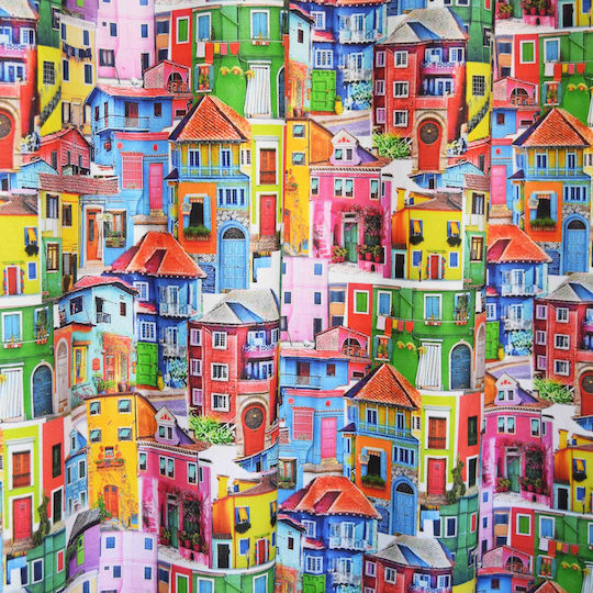Decocraft Детска завеса Лонета Favela с куки Зелен 04-103-00000 140x260cm