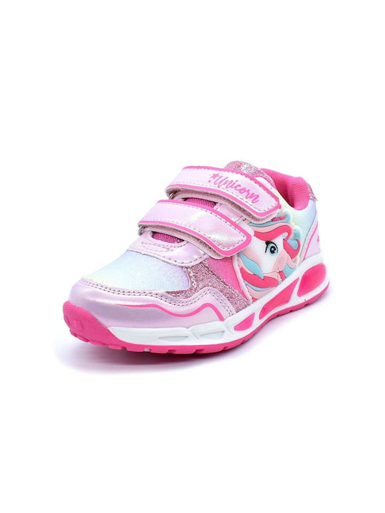 Disney Kids Sneakers Anatomic with Lights Fuchsia