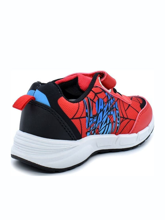 Kids Sneakers Anatomic with Scratch & Lights Red