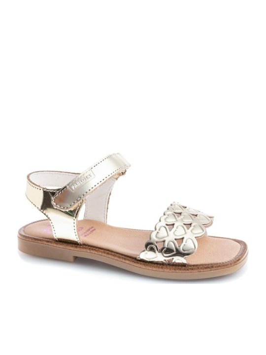Kinder Sandalen Anatomisch Gold