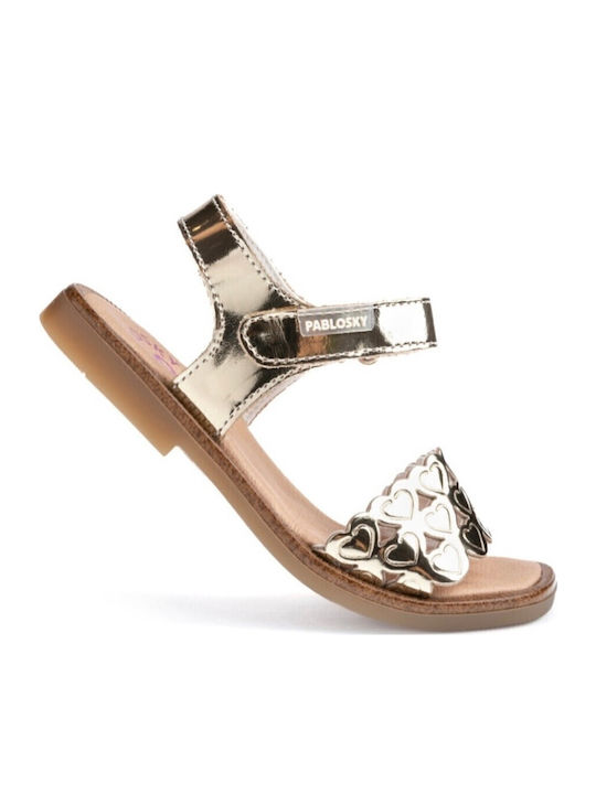 Kinder Sandalen Anatomisch Gold