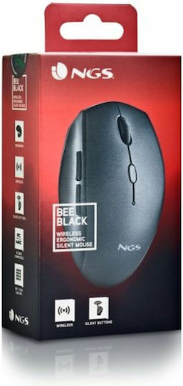 NGS BEE Ασύρματο Ποντίκι Μαύρο