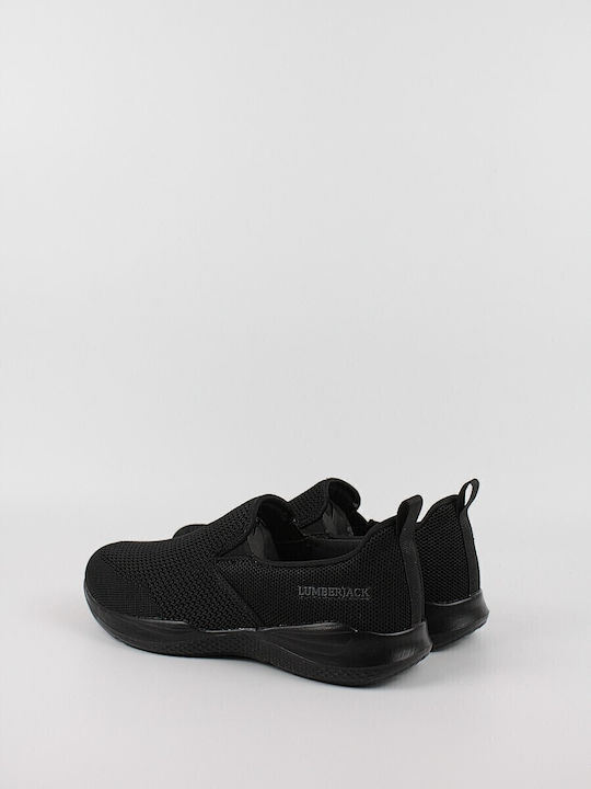 Walky Γυναικεία Slip-On Μαύρα