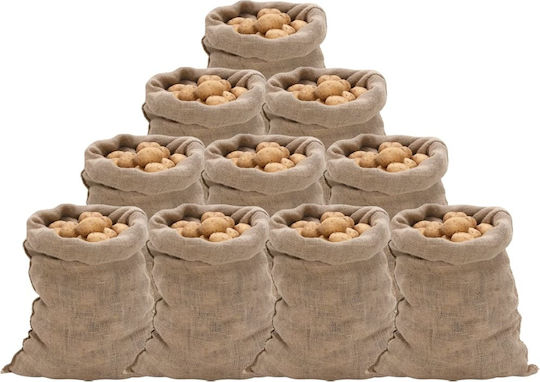 vidaXL Jute Olive Harvesting Bags 60x105cm 10pcs
