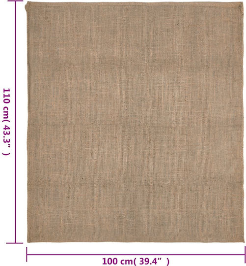 vidaXL Saci de recoltare a măslinelor din iută 100x110cm 30 bucăți