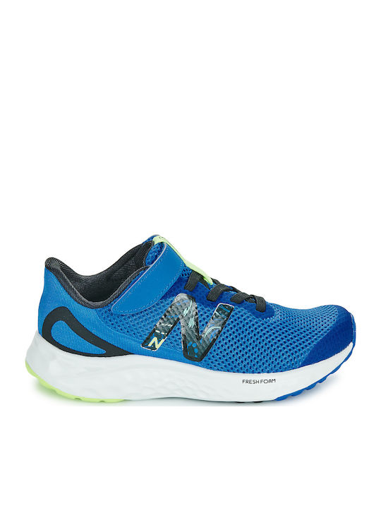 Arishi Kids Sports Shoes Running with Hoop & Loop Closure Blue
