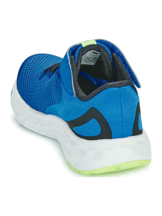 Arishi Kids Sports Shoes Running with Hoop & Loop Closure Blue