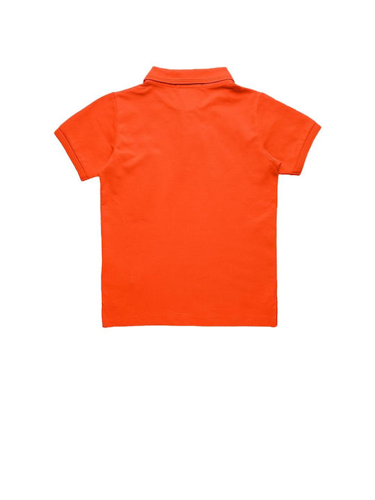 Replay Kids Polo Short Sleeve Red