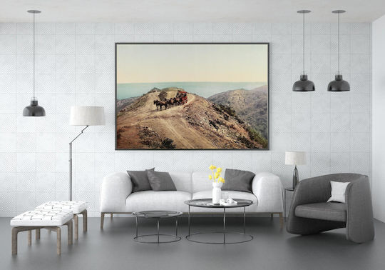 Farnsworth's Loop, Santa Catalina Island Gemälde auf Leinwand 90x60cm