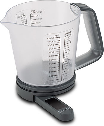 Nava Ψηφιακή Ζυγαριά Κουζίνας έως 0.33kg Γκρι