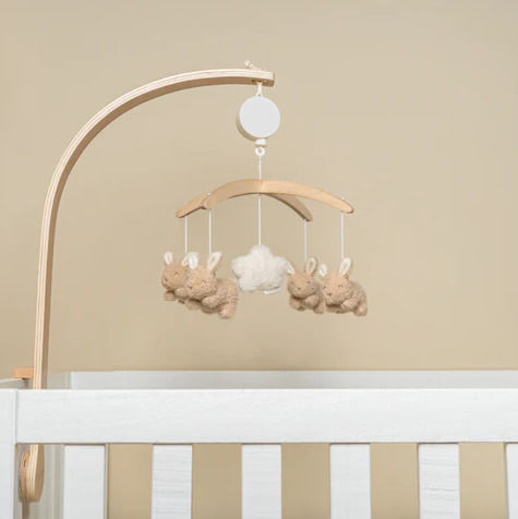 Little Dutch Mobile for Cot with Music Baby Bunny for 6++ Months