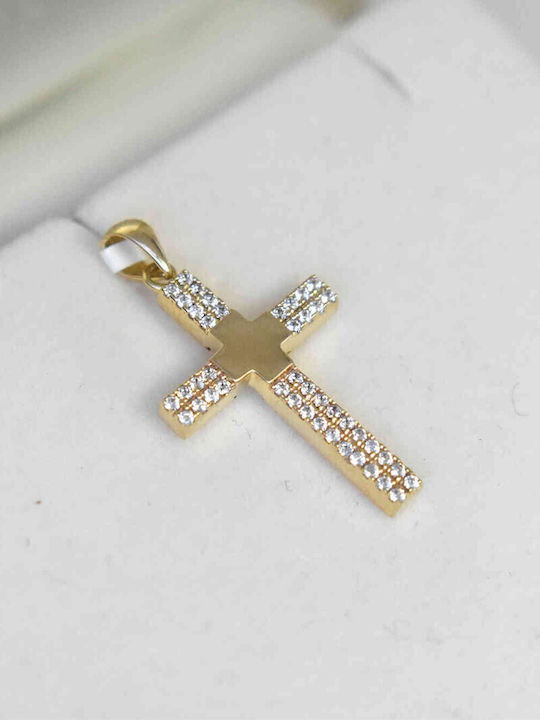 Women's Gold Cross 14K with Chain