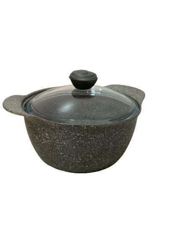 OMS Collection Βαθιά Κατσαρόλα από Αλουμίνιο 24cm