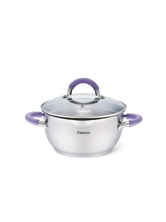 Fissman Βαθιά Ανοξείδωτη Κατσαρόλα 2.5lt / 20cm