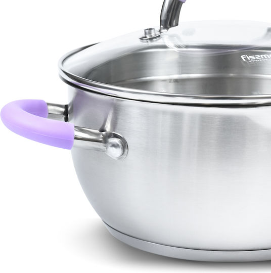 Fissman Annette Oală Adâncă Din Oțel Inoxidabil 2.5lt 20cm