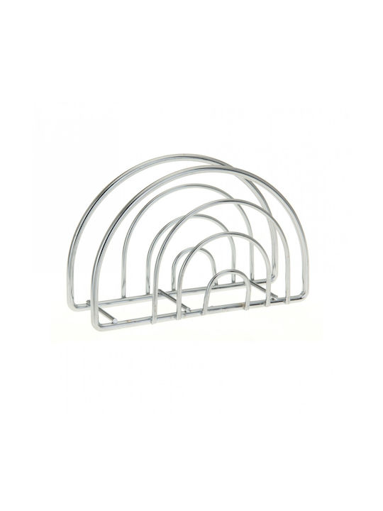 Excellent Houseware Suport pentru șervețele Metalică Argintiu 14x4x8.5cm