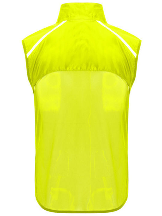 Roly Jannu Men's Winter Sleeveless Jacket YELLOW FLUO