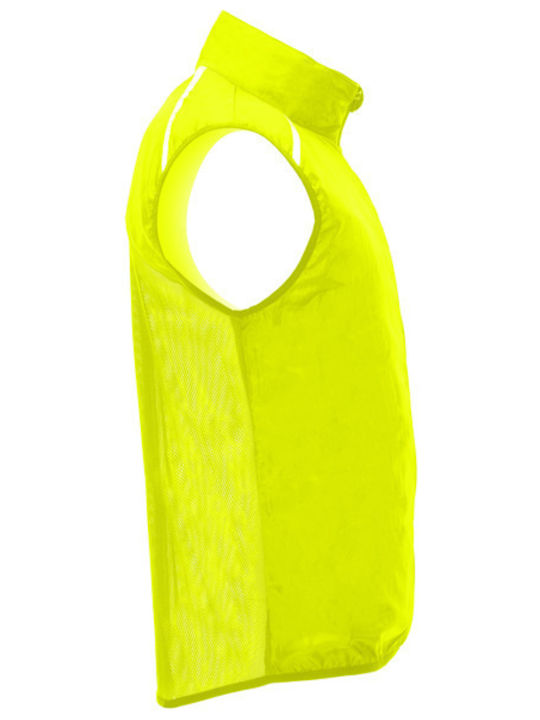 Jannu Sleeveless Winter Jacket YELLOW FLUO
