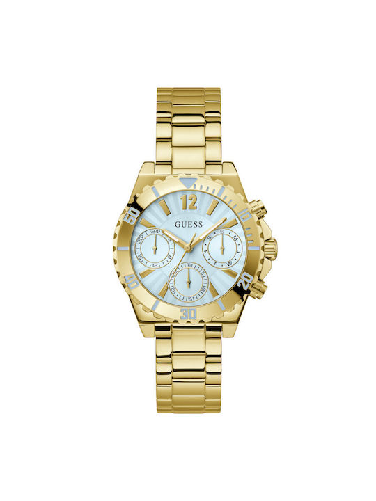 Guess Uhr mit Gold Metallarmband