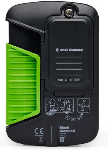 Black Diamond Recon X Avalanche Beacon Безжичен Трансивър VHF Marine В Черен Цвят