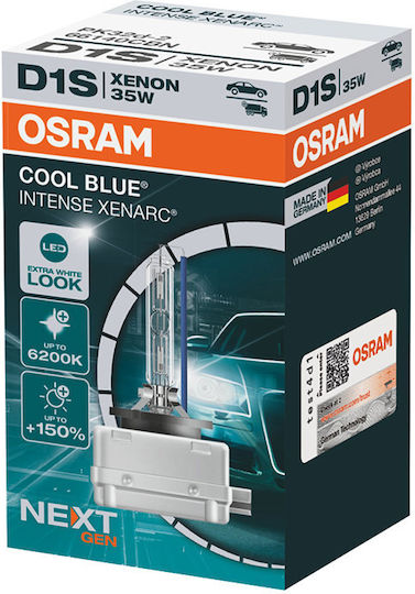 Osram Lampen Auto D1S Xenon 4500K Naturweiß 85V 35W 1Stück