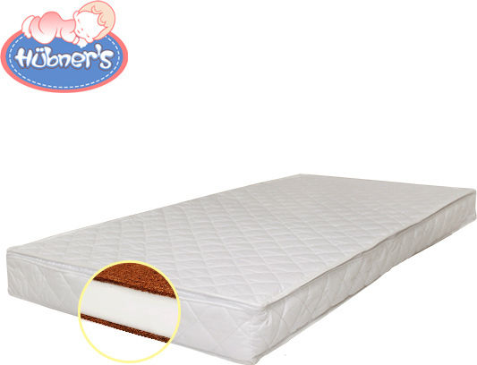 Hubners Mattress Kids Bed with Coconut Fiber 60cmx120cmx10cm