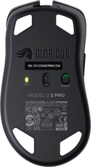 Glorious PC Gaming Race Model D 2 PRO Ασύρματο Gaming Ποντίκι 26000 DPI Μαύρο