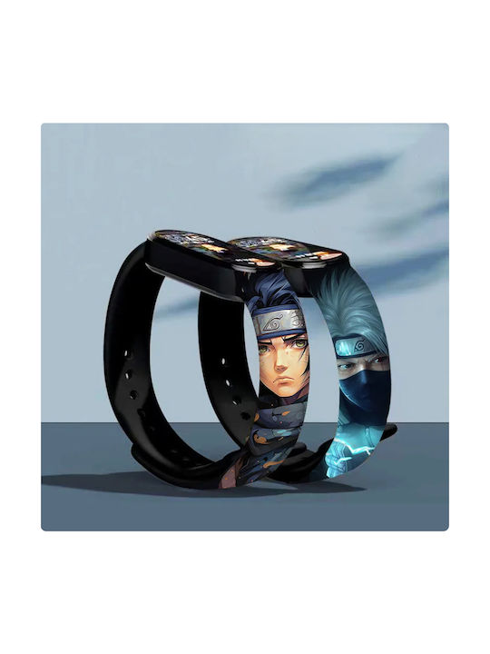 Kinder wasserdichte Naruto Uhr mit LED-Bildschirm Ag-047 Blau