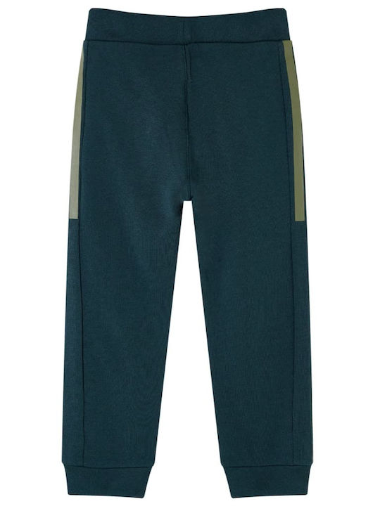 vidaXL Copilăresc Pantalon de Trening Green 1buc