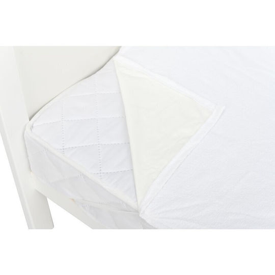 Qmini Impermeabil Alb cu bordură 70x140buc