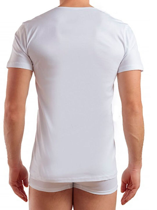 Enrico Coveri Men's Undershirts in Alb Color 1Pachet