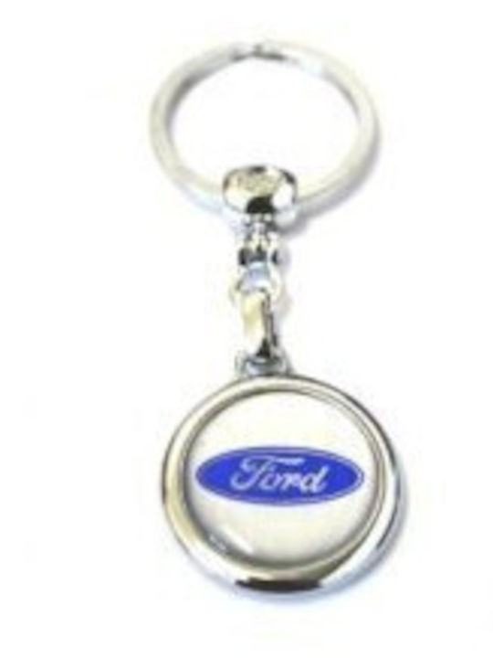 Ford Schlüsselanhänger Metallisch