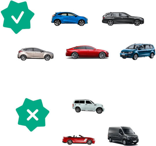 Badabulle Umbrelă Laterală Pentru Auto 60 cm