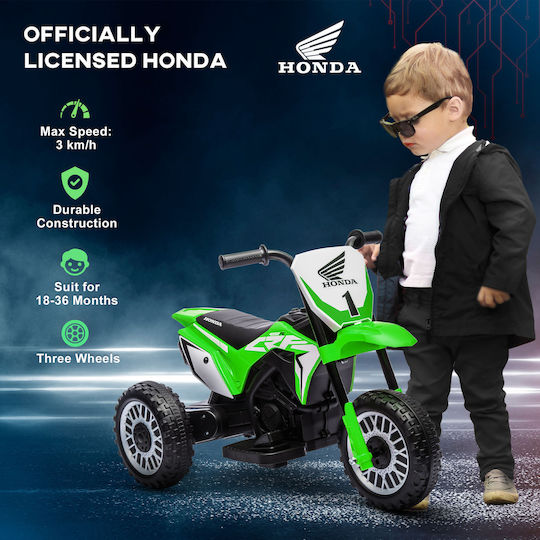 Kids Motorbike Inspired Honda CRF450 Electric 6 Volt Green