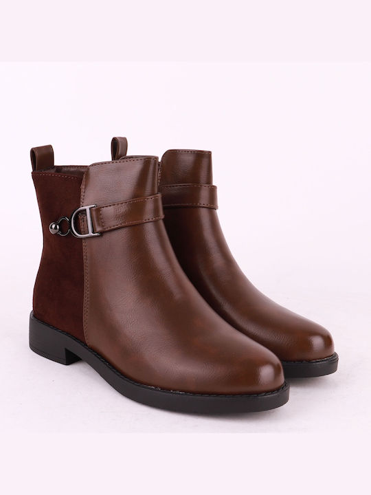 Alta Moda Damen Knöchelstiefel Braun