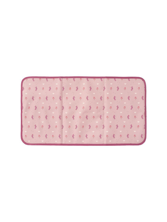 Fresk Soft Changing Pad made of Fabric Pink 18x26cm