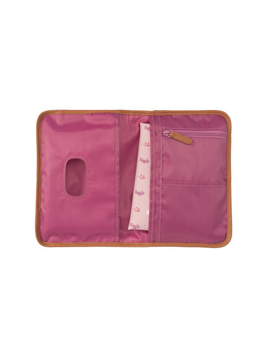 Fresk Soft Changing Pad made of Fabric Pink 18x26cm