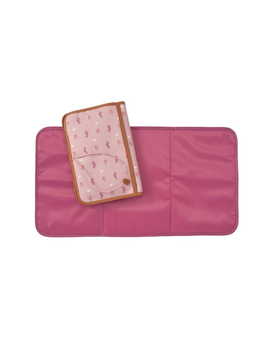 Fresk Soft Changing Pad made of Fabric Pink 18x26cm