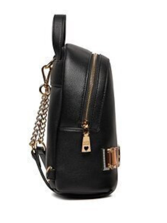 Moschino Damen Tasche Rucksack Schwarz