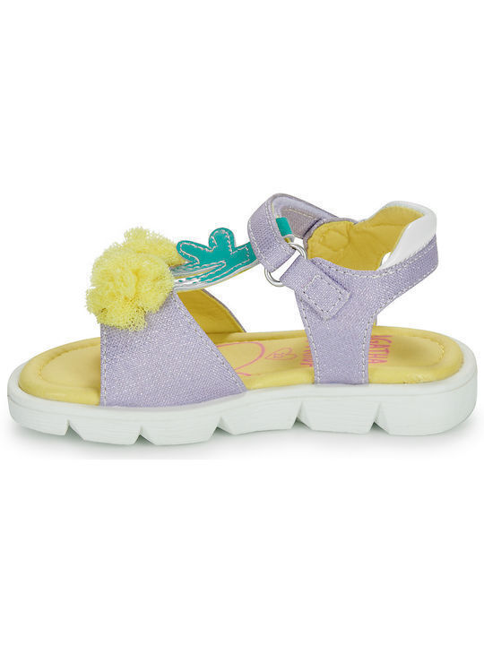 Kinder Sandalen Flieder