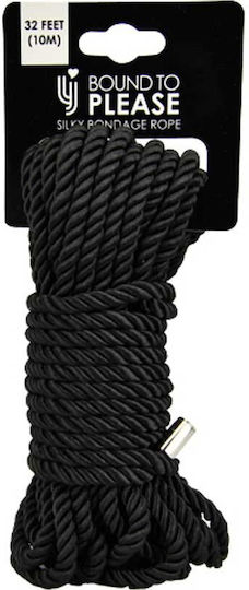Loving Joy Bound To Please Bondage Rope in Black Color