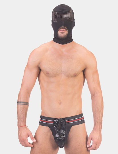 Barcode Berlin BDSM Maske in Schwarz Farbe