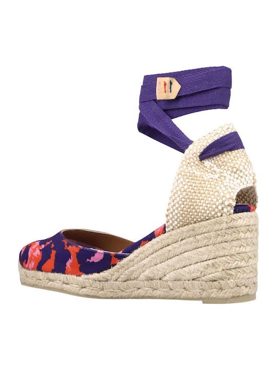 Women's Fabric Platform Espadrilles Pink