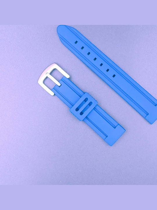 Καουτσούκ Λουράκι Μπλε 22mm