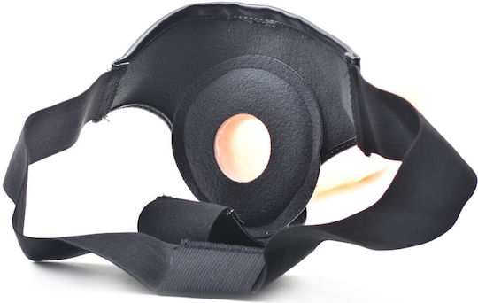 Strapless Strap On με Dildo στο χρώμα του δέρματος