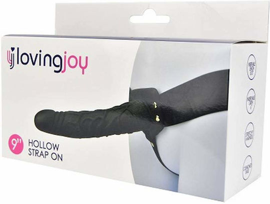 Loving Joy Hollow Strap-Ons mit Dildo in Schwarz Farbe